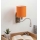 Brilagi - LED fleksibilna zidna lampa NUBILA 1xE27/25W/230V + LED/3W mat hrom/narandžasta