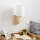 Brilagi - LED fleksibilna zidna lampa NUBILA WOOD 1xE27/25W/230V + LED/3W hrast/bela