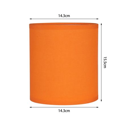 Brilagi - LED fleksibilna zidna lampa NUBILA 1xE27/25W/230V + LED/3W mat hrom/narandžasta