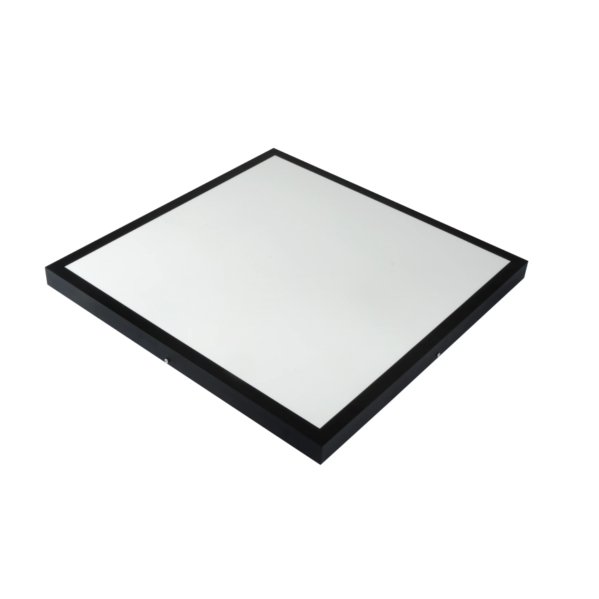Brilagi - LED prigušiva stropno svetlo za kupatilo FRAME SMART LED/50W/230V 60x60 cm 3000-6000K IP44 crna + daljinski upravljač