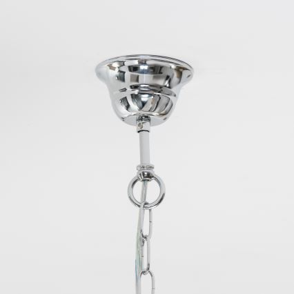 Brilagi - LED kristalni luster na lancu MOZART 5xE14/40W/230V sjajni hrom