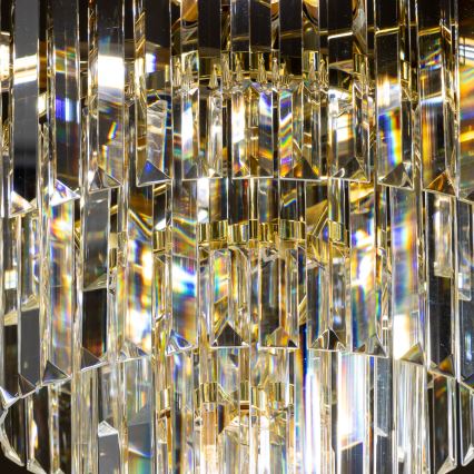 Brilagi - LED kristalni luster na lancu MOZART 5xE14/40W/230V zlatni