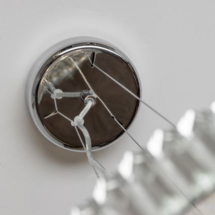 Brilagi - LED kristalni luster na sajli GLAMOUR 5xG9/42W/230V