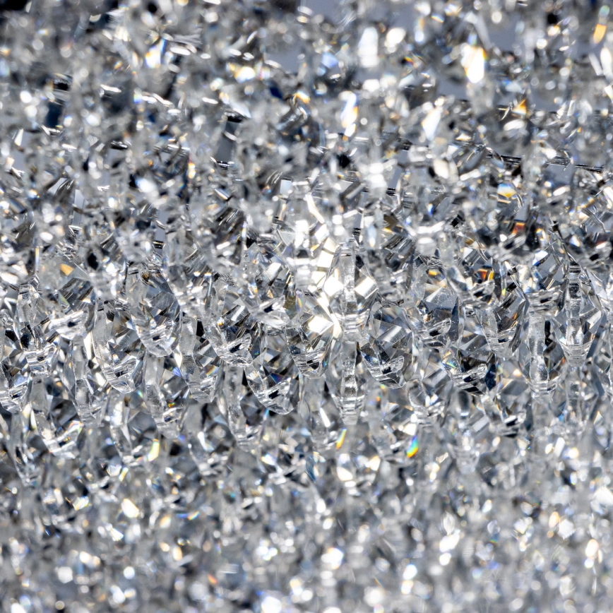 Brilagi - LED kristalni luster na sajli GLAMOUR 5xG9/42W/230V