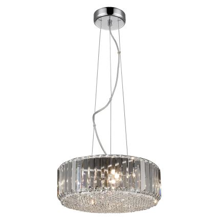 Brilagi - LED kristalni luster na sajli GLAMOUR 5xG9/42W/230V