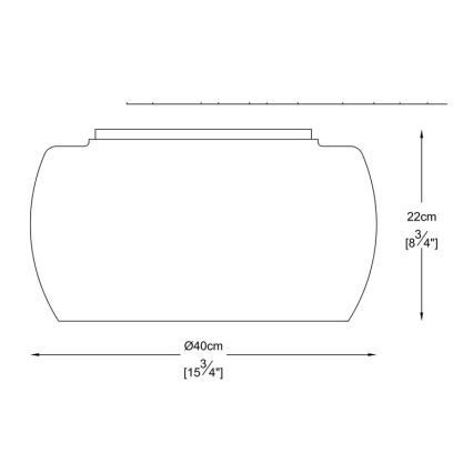 Brilagi - LED kristalni plafonski luster JEWEL 5xG9/42W/230V, prečnik 40 cm
