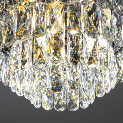 Brilagi - LED kristalno plafonsko svetlo VELURE 5xE14/40W/230V zlatno