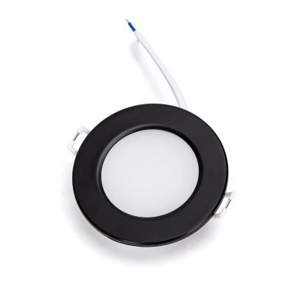 Brilagi - LED kupaonsko ugradno svetlo LED/4,8W/230V 3000K crno IP65