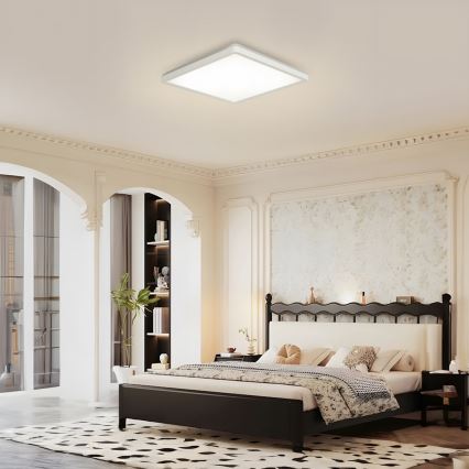 Brilagi - ULTRA SLIM LED plafonsko svetlo za kupatilo, 18W/230V, 30x30 cm, bela, IP54