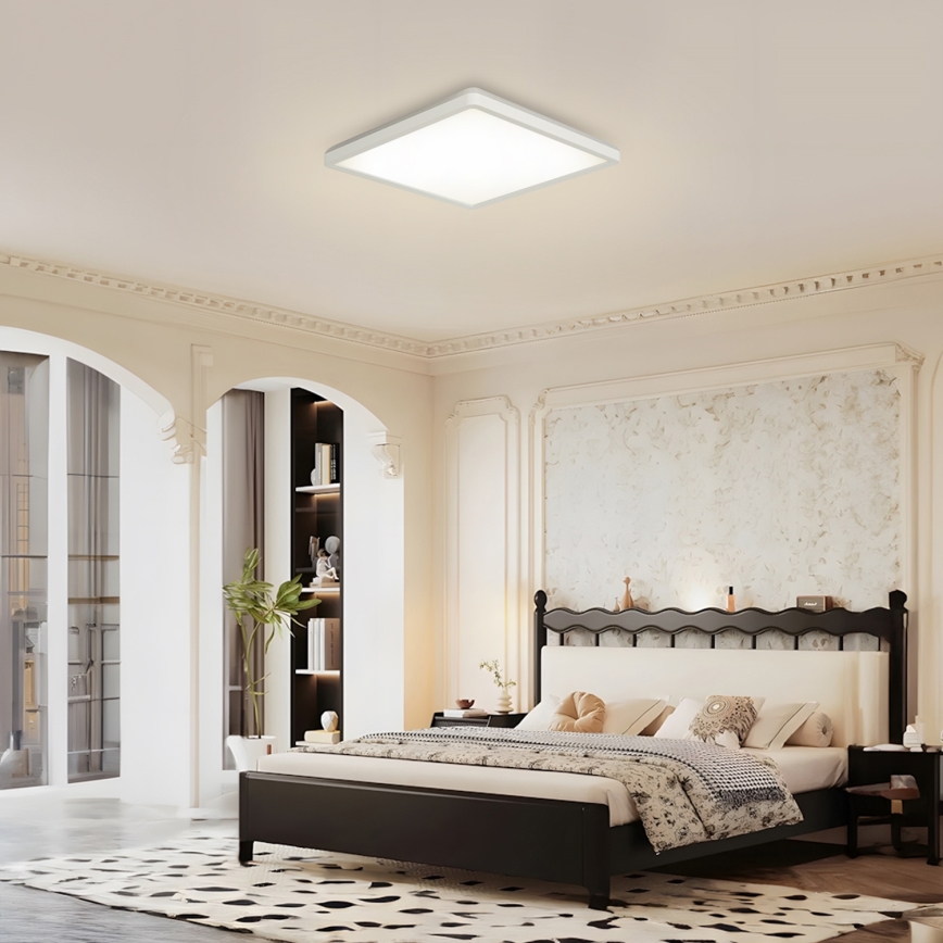 Brilagi - ULTRA SLIM LED plafonsko svetlo za kupatilo, 18W/230V, 30x30 cm, bela, IP54