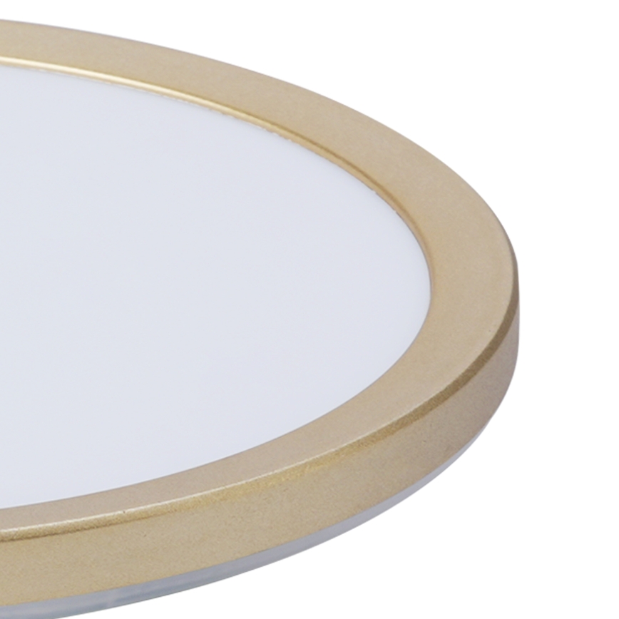 Brilagi - LED kupatilsko stropno svetlo ULTRA SLIM LED/24W/230V Ø 42 cm zlatno IP54