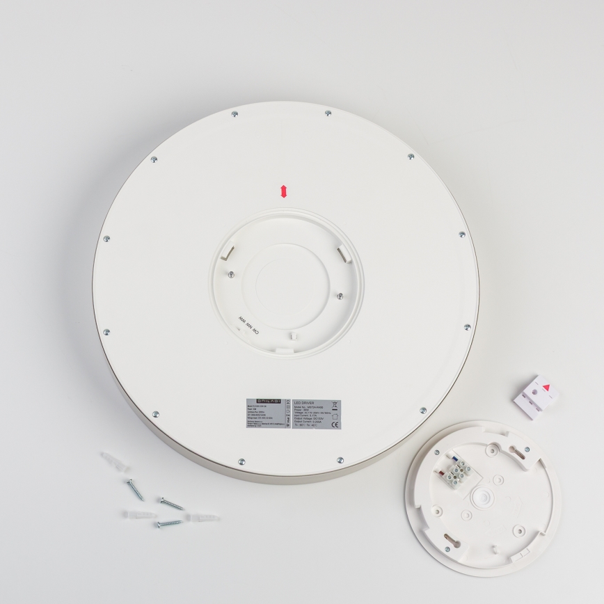 BRILAGI - LED stropno svetlo za kupatilo POOL LED/36W/230V 3000/4000/5500K prečnik 40 cm IP54 mat hrom