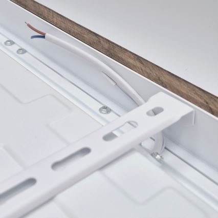 Brilagi - LED plafonsko svetlo za kupatilo WOODY FRAME LED/40W/230V 60x60 cm IP44 hrast orah