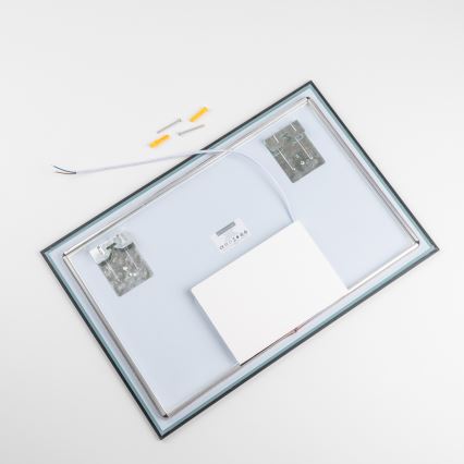 Brilagi - LED ogledalo za kupatilo SUELLO LED/20W/230V 40x60 cm crna IP44 CRI 90 prigušiva + CCT