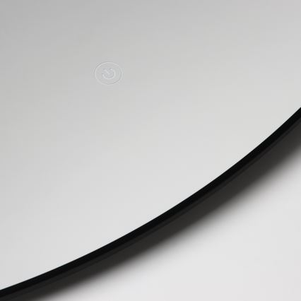 Brilagi - LED ogledalo za kupatilo VENA BLACK LED/32W/230V prečnik 100 cm IP44 CRI 90 prigušiva + CCT