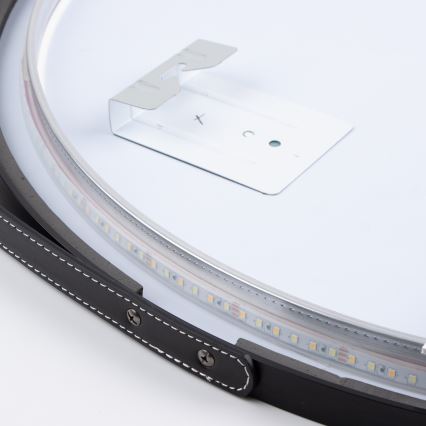 Brilagi - LED ogledalo za kupatilo VERESE LED/19W/230V, prečnik 60 cm, crno, IP44, CRI 90, prigušiva + CCT
