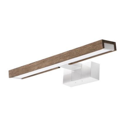 BRILAGI - LED osvetljenje za kupatilsko ogledalo 3 u 1 WOODY MIRROR LED/8W/230V 40 cm IP44 bela/hrast