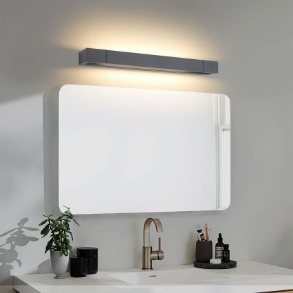 Brilagi - LED osvetljenje za kupatilsko ogledalo AQUA LINE LED/12W/230V 45 cm IP44 antracit CRI 90