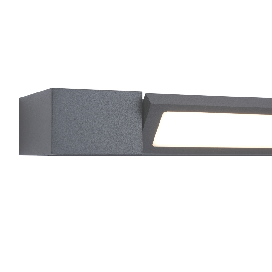 Brilagi - LED osvetljenje za kupatilsko ogledalo AQUA LINE LED/12W/230V 45 cm IP44 antracit CRI 90