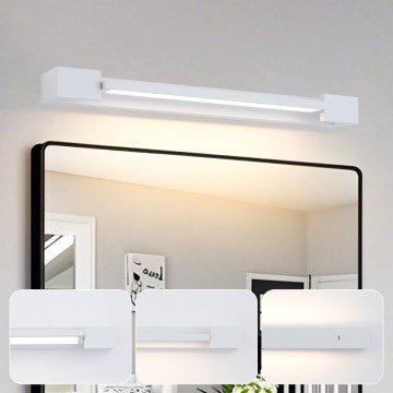 Brilagi - LED kupatilsko osvetljenje za ogledalo AQUA LINE LED/12W/230V 45 cm IP44 bela CRI 90