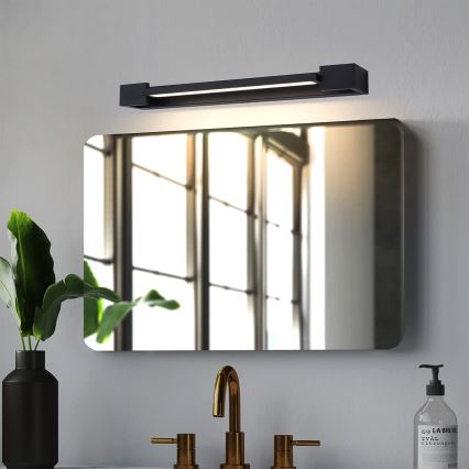 Brilagi - LED osvetljenje za kupatilsko ogledalo AQUA LINE LED/12W/230V 45 cm IP44 crna CRI 90