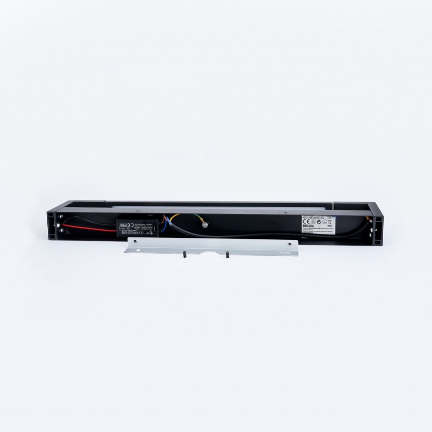 Brilagi - LED osvetljenje za kupatilsko ogledalo AQUA LINE LED/12W/230V 45 cm IP44 crna CRI 90