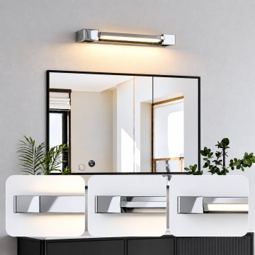 BRILAGI - LED kupatilsko osvetljenje za ogledalo AQUA LINE LED/12W/230V 45 cm IP44 sjajni hrom CRI 90