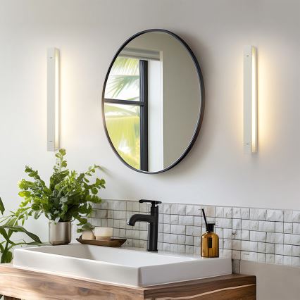 Brilagi - LED osvetljenje za kupatilsko ogledalo AQUA LINE LED/18W/230V 60 cm IP44 belo CRI 90
