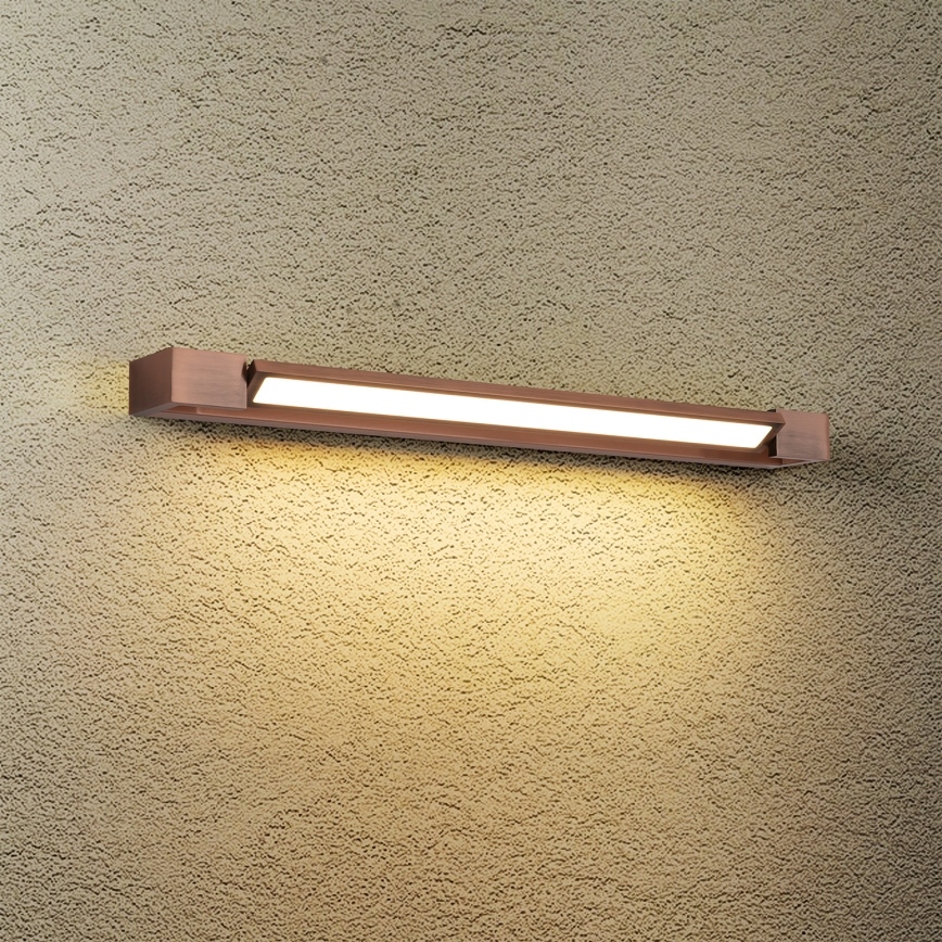 Brilagi - LED kupatilsko osvetljenje za ogledalo AQUA LINE LED/18W/230V 60 cm IP44 u bronzanoj boji CRI 90