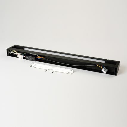 Brilagi - LED osvetljenje za kupatilsko ogledalo AQUA LINE LED/18W/230V 60 cm IP44 crna CRI 90