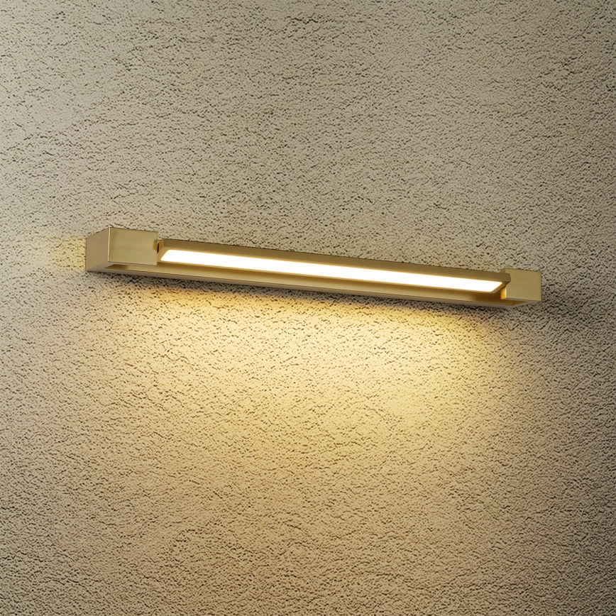 Brilagi - LED osvetljenje za kupatilsko ogledalo AQUA LINE LED/18W/230V 60 cm IP44 zlatna CRI 90