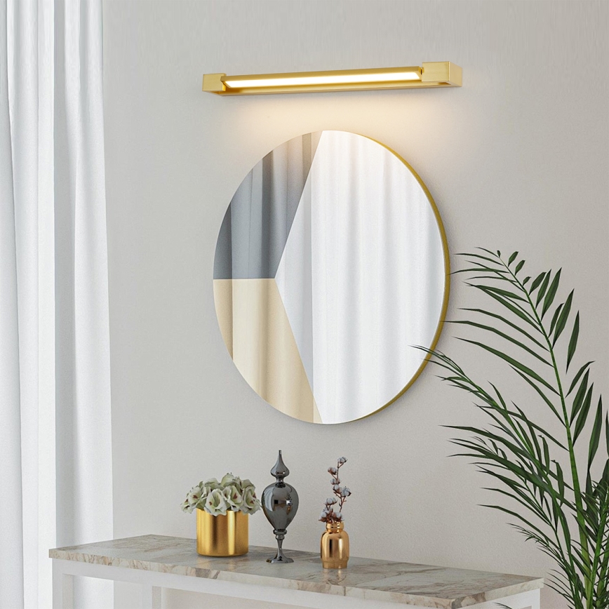 Brilagi - LED osvetljenje za kupatilsko ogledalo AQUA LINE LED/18W/230V 60 cm IP44 zlatna CRI 90