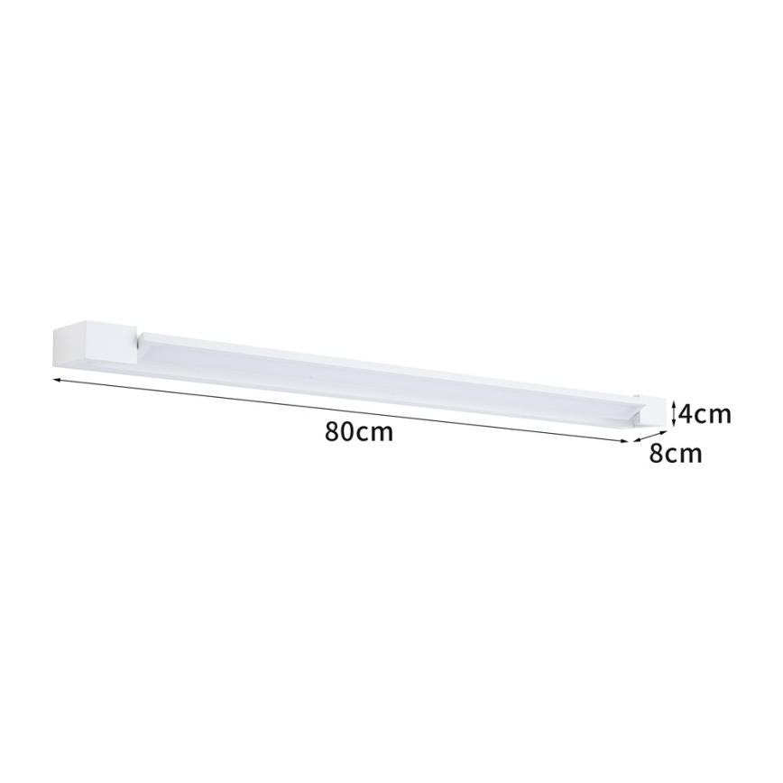 BRILAGI - LED kupatilsko osvetljenje za ogledalo AQUA LINE LED/20W/230V 80 cm IP44 belo CRI 90