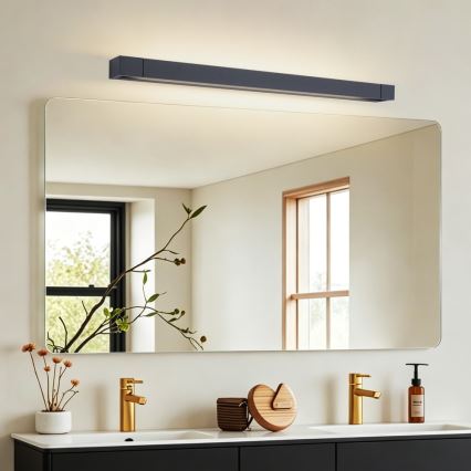 BRILAGI - LED osvetljenje za kupatilsko ogledalo AQUA LINE LED/20W/230V 80 cm IP44 crna CRI 90