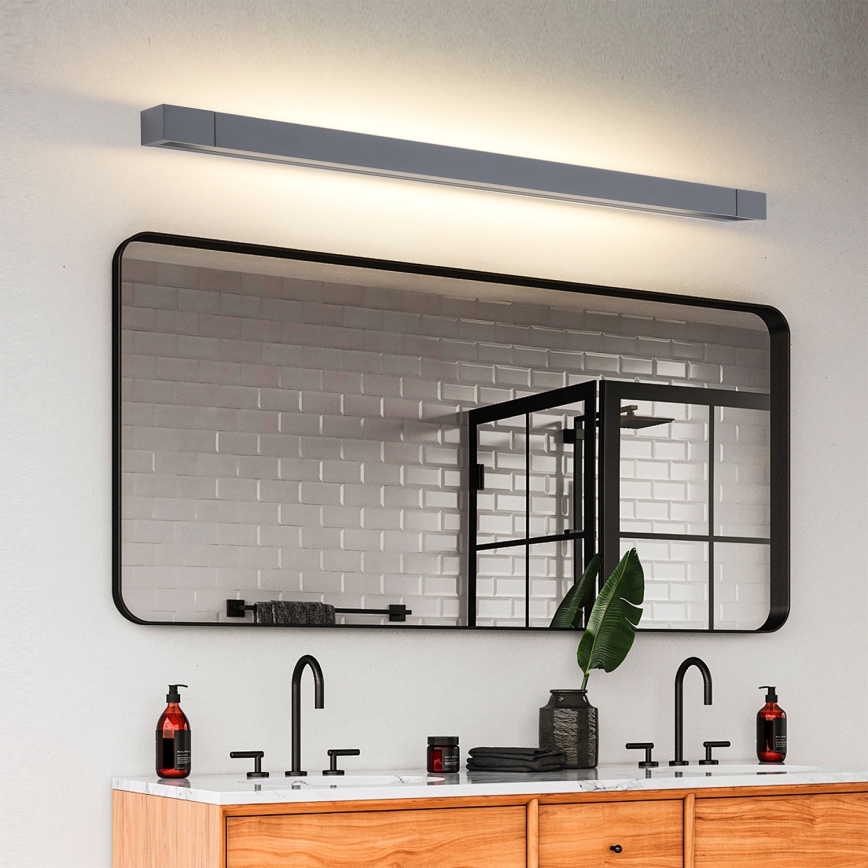 Brilagi - LED kupatilsko osvetljenje za ogledalo AQUA LINE LED/24W/230V 90 cm IP44 antracit CRI 90