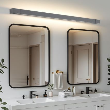 Brilagi - LED osvetljenje za kupatilsko ogledalo AQUA LINE LED/36W/230V 120 cm IP44 antracit CRI 90