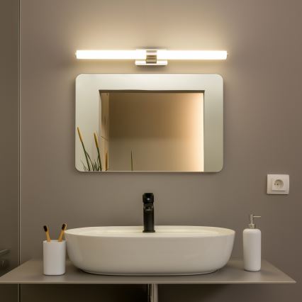 Brilagi - LED osvetljenje za kupatilsko ogledalo DIANA LED/10W/230V 60 cm IP44 sjajni hrom