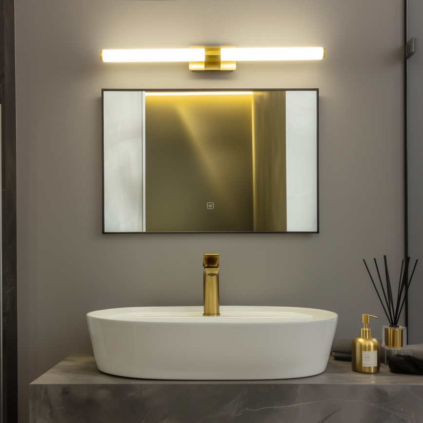 Brilagi - LED kupatilsko osvetljenje za ogledalo DIANA LED/10W/230V 60 cm IP44 crna