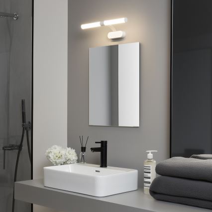 Brilagi - LED osvetljenje za kupatilsko ogledalo 2u1 TUBEO LED/6W/230V 40 cm IP44 bela
