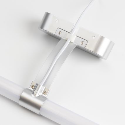 Brilagi - LED kupatilsko osvetljenje za ogledalo 2 u 1 TUBEO LED/6W/230V 40 cm IP44 srebrna