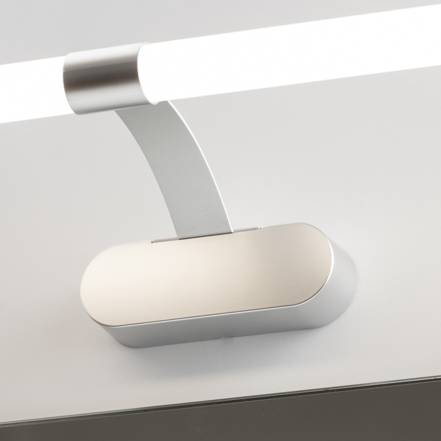 Brilagi - LED kupatilsko osvetljenje za ogledalo 2 u 1 TUBEO LED/6W/230V 40 cm IP44 srebrna