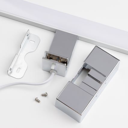 Brilagi - LED osvetljenje za kupatilsko ogledalo 3u1 VESTRA LED/15W/230V 80 cm IP44 sjajni hrom