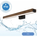 Brilagi - LED kupatilsko osvetljenje za ogledalo WOODY MIRROR LED/12W/230V 60 cm IP44 hrast/orah/crna