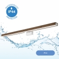 Brilagi - LED kupatilsko osvetljenje za ogledalo WOODY MIRROR LED/15W/230V 90 cm IP44 hrast orah/bela
