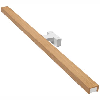 Brilagi - LED rasveta za kupatilsko ogledalo WOODY MIRROR LED/15W/230V 90 cm IP44 hrast/bela