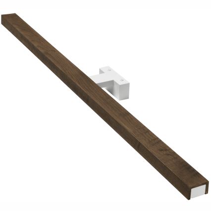 Brilagi - LED kupatilsko osvetljenje za ogledalo WOODY MIRROR LED/15W/230V 90 cm IP44 hrast orah/bela