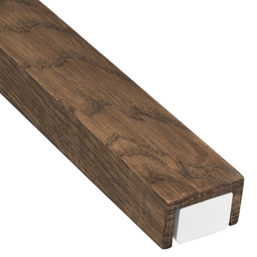 Brilagi - LED kupatilsko osvetljenje za ogledalo WOODY MIRROR LED/15W/230V 90 cm IP44 hrast orah/bela