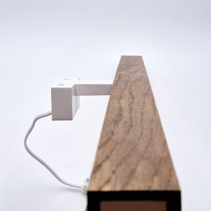 Brilagi - LED osvetljenje za kupatilsko ogledalo WOODY MIRROR LED/15W/230V 90 cm IP44 hrast/trešnja/bela