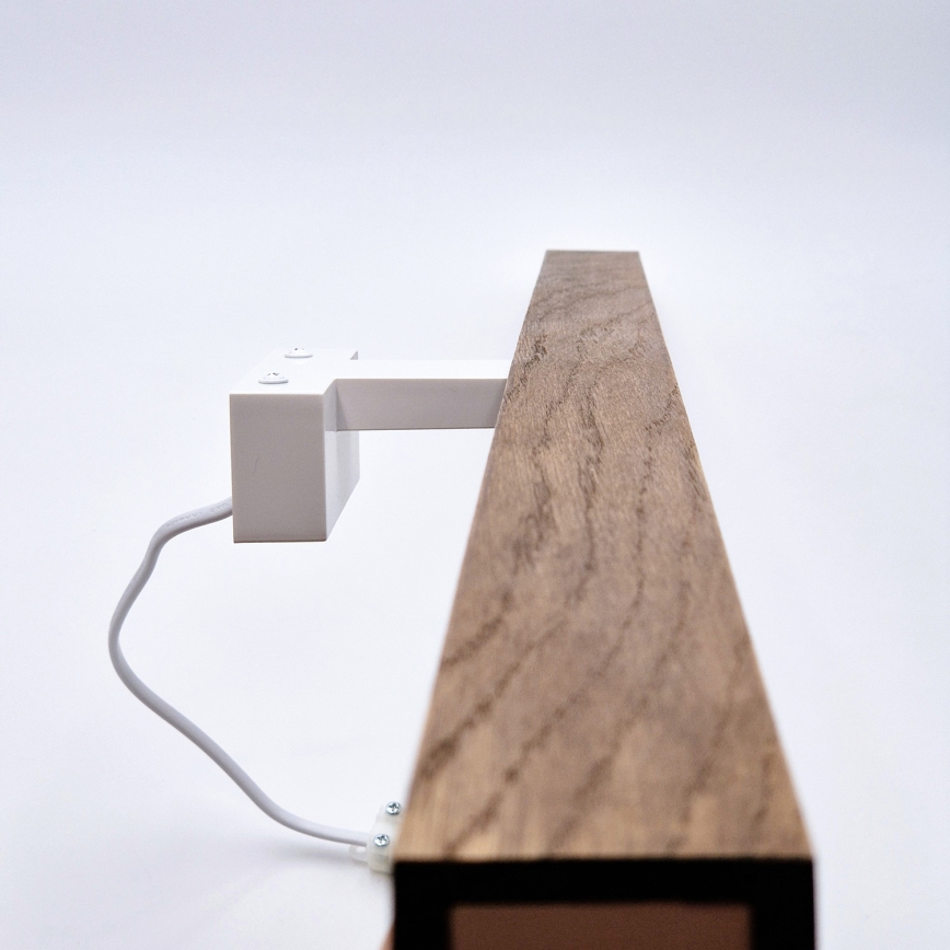 Brilagi - LED osvetljenje za kupatilsko ogledalo WOODY MIRROR LED/15W/230V 90 cm IP44 hrast/trešnja/bela