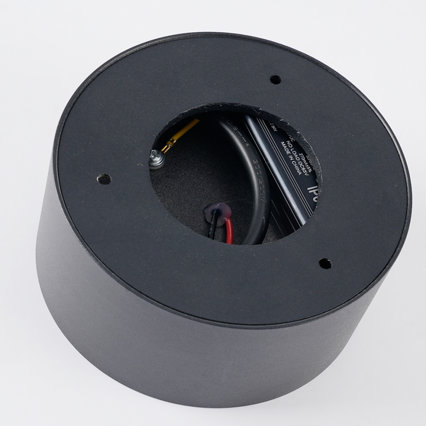 Brilagi - LED kupatilsko stropno svetlo FORIS LED/9W/230V prečnik 9 cm antracit IP44 CRI 90